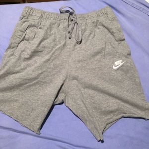 Grey Nike shorts